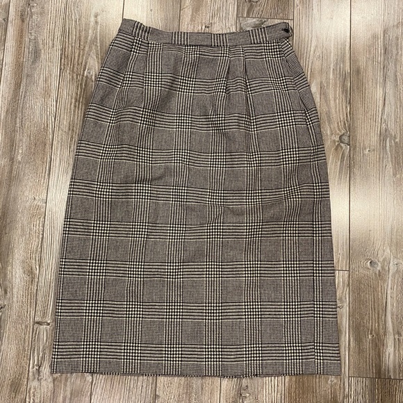 Rafaella Vintage Pencil Wool Skirt (Size 12 - 73cm waist) - Picture 1 of 5